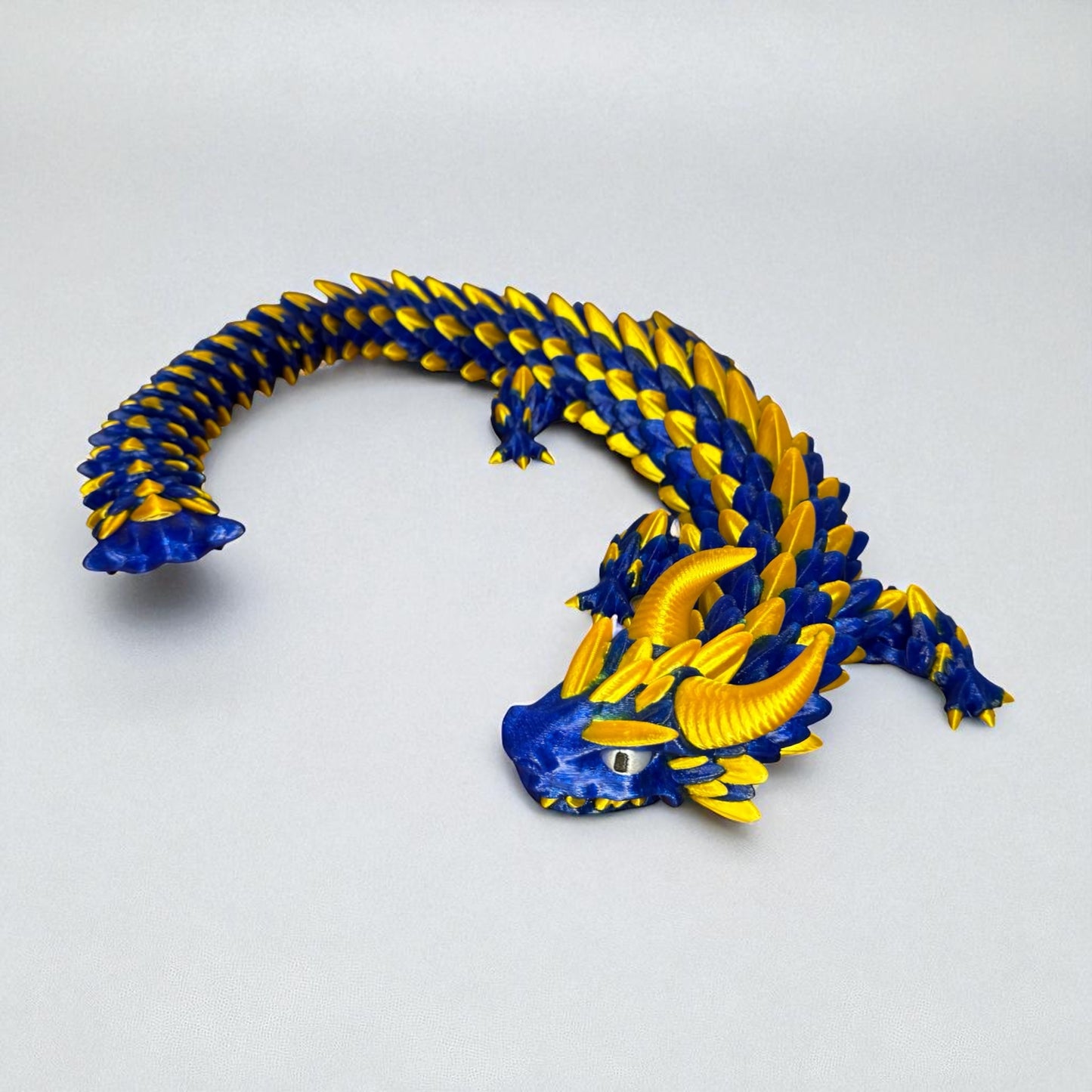 Majestic Articulated Silk Dragon – 22" of Pure Fantasy