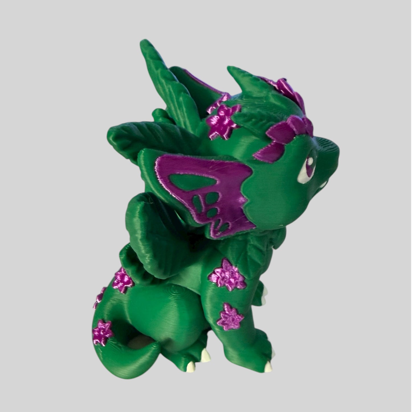 3D Printed Dragon Hatching Figurine – Color-Changing Egg, Fantasy Collectible, Premium Filament Sculpture