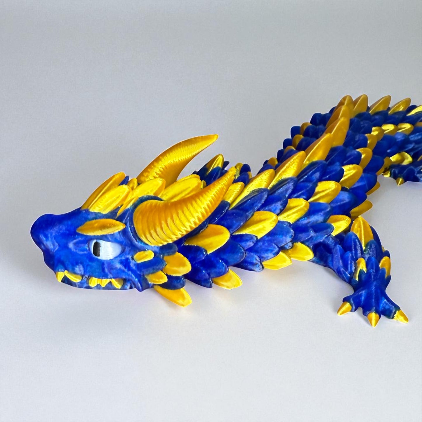 Majestic Articulated Silk Dragon – 22" of Pure Fantasy