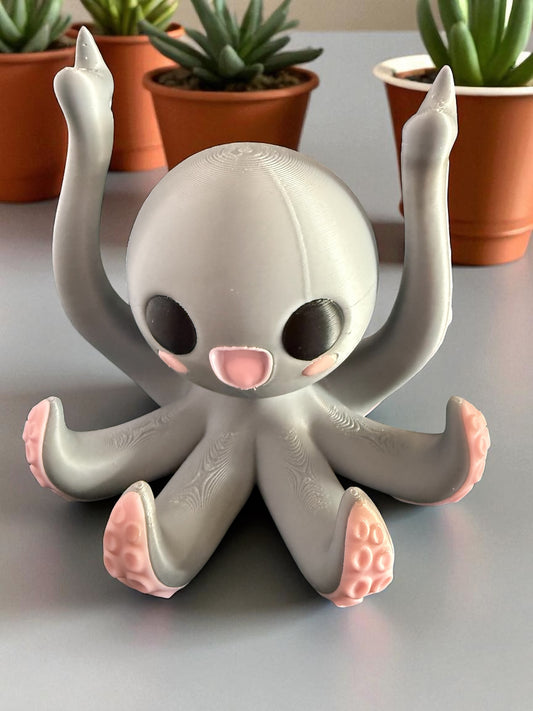 Charming 3D print Octopus Spoon Holder