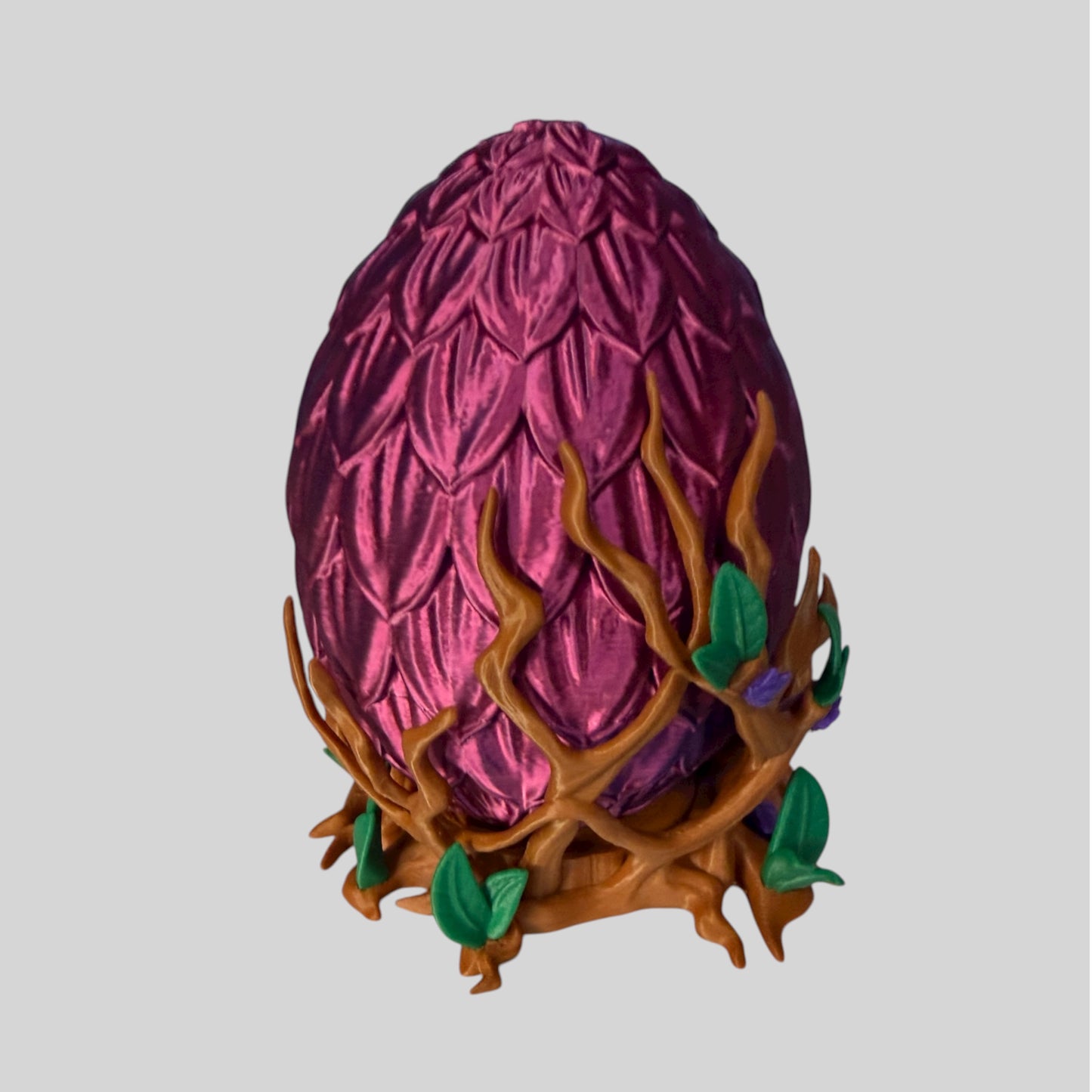 3D Printed Dragon Hatching Figurine – Color-Changing Egg, Fantasy Collectible, Premium Filament Sculpture