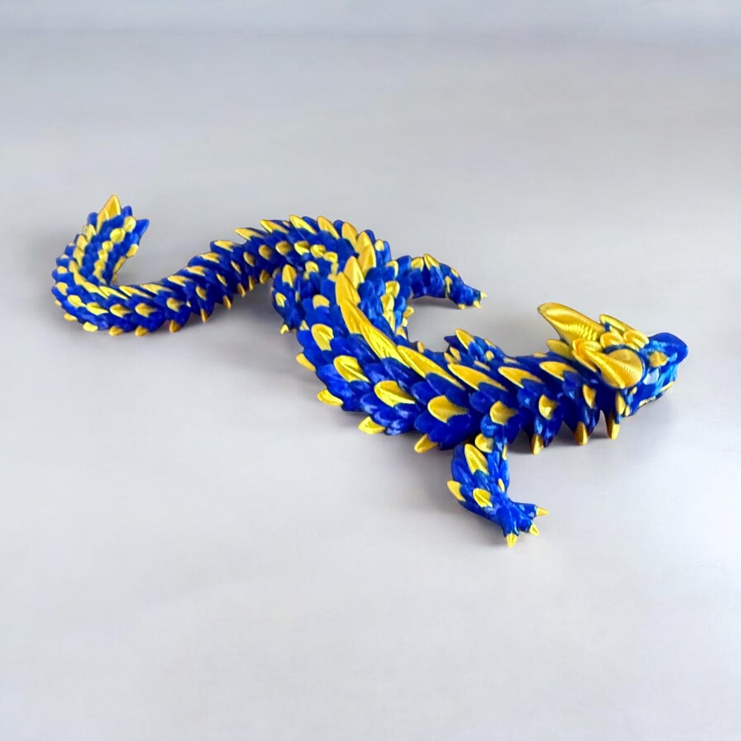 Majestic Articulated Silk Dragon – 22" of Pure Fantasy